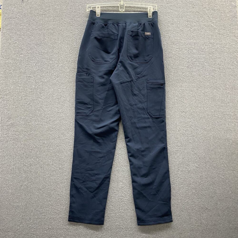 FIGS HW Yola High Waisted Scrub Pants Women’s Small Slate Blue Cargo Po 6659 - Picture 8 of 13